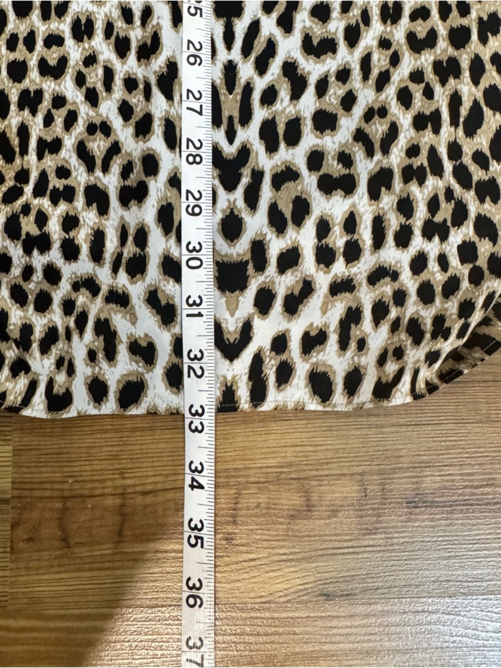 Alice + Olivia Halter Tie-Neck Leopard Dress - Picture 7 of 7
